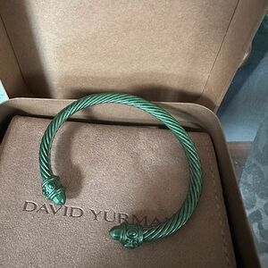 David Yurman Renaissance® Classic Cable Bracelet
Forest Green Aluminum, 5mm
